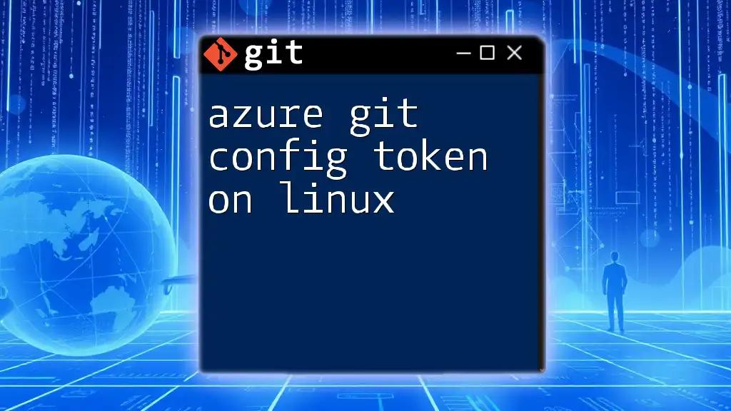 Azure Git Config Token on Linux: A Quick Guide