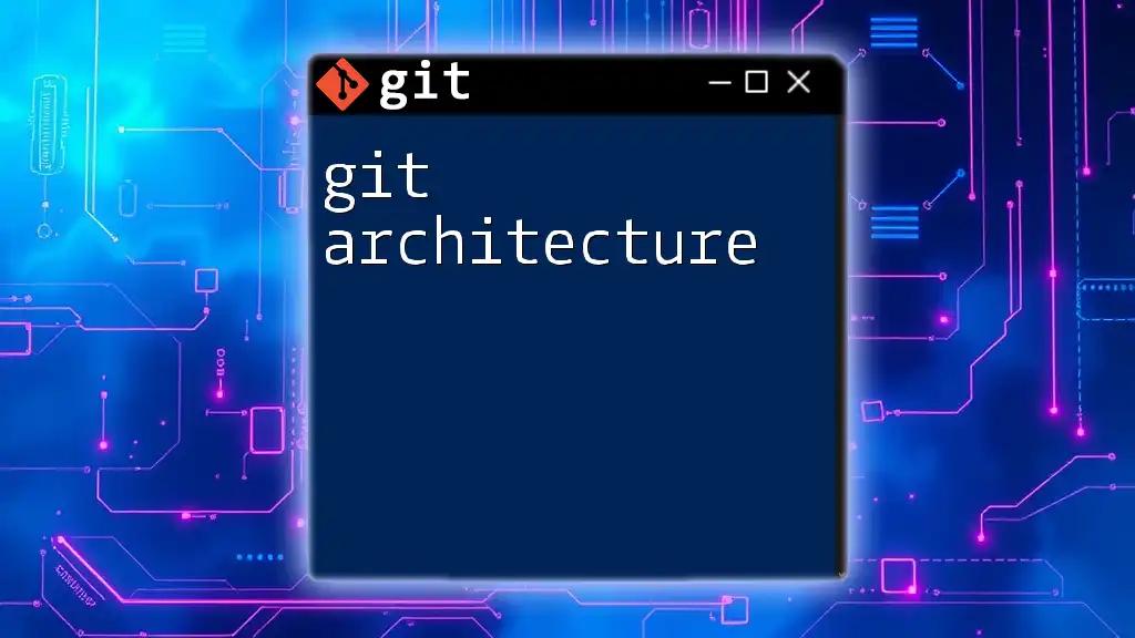 Mastering Git Architecture: A Quick Guide