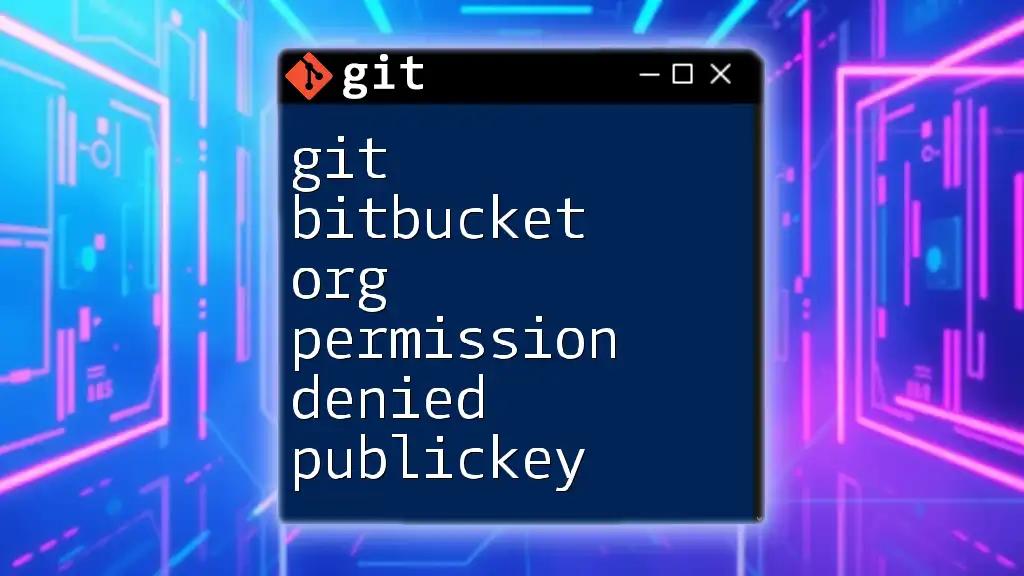 git Bitbucket Org Permission Denied Publickey Explained 