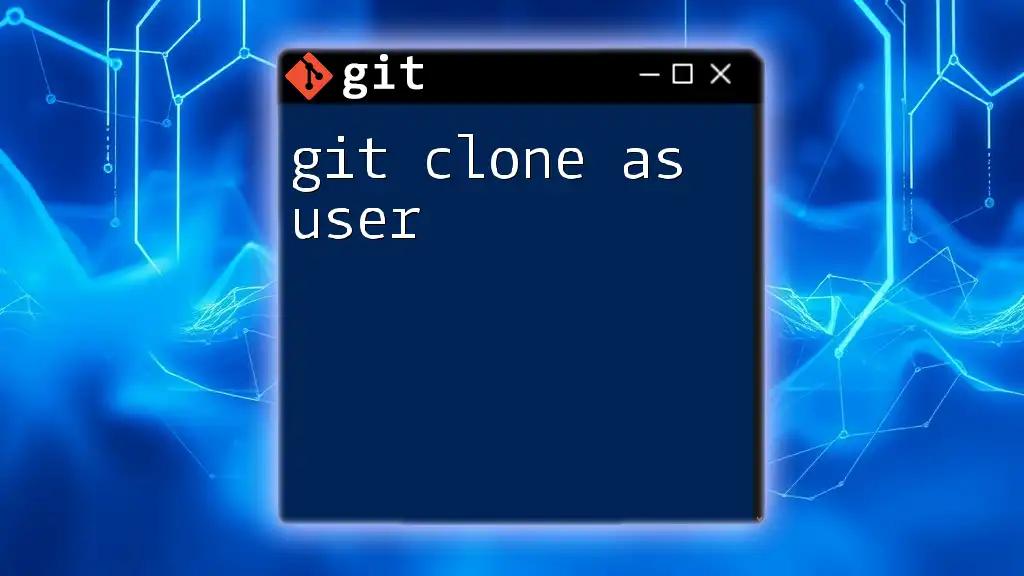 git Clone as User: A Quick Start Guide