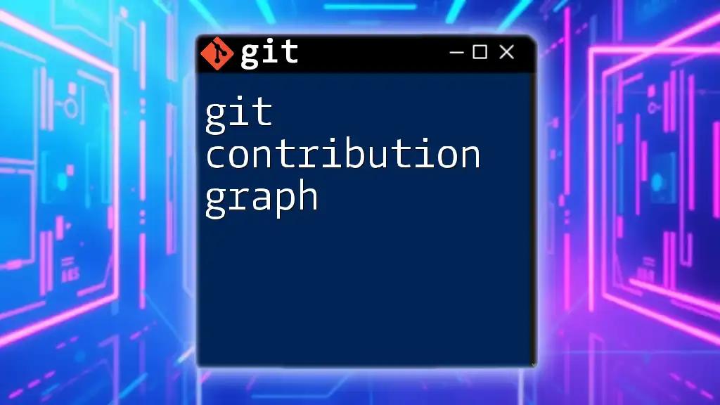 Unlocking the Git Contribution Graph for Effective Collaboration