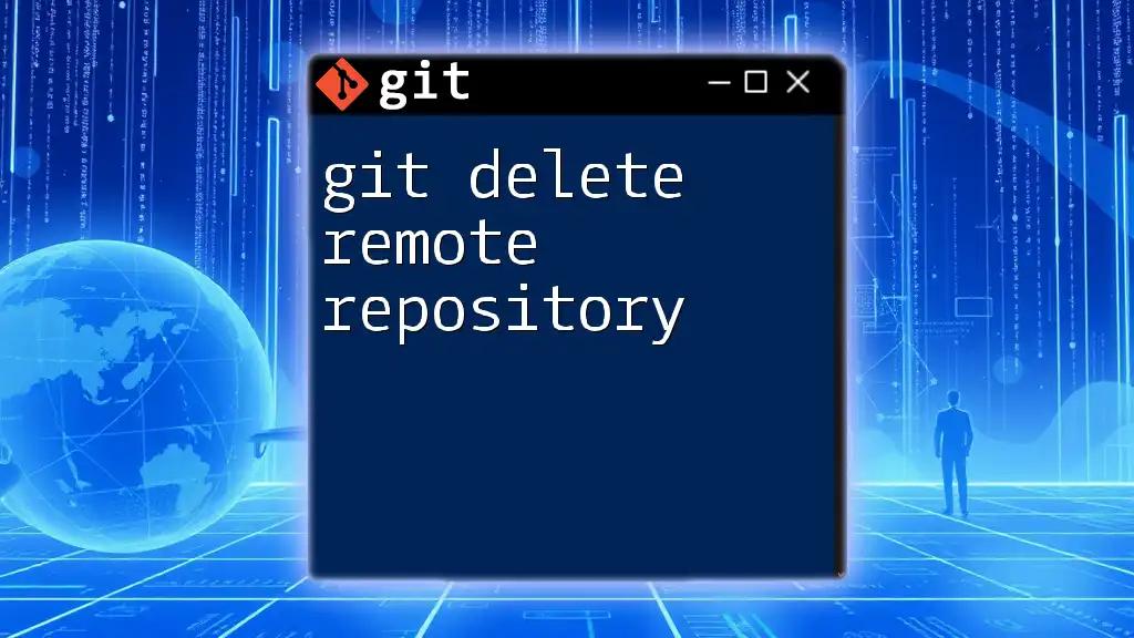 Mastering Git: How to Delete Remote Repository with Ease