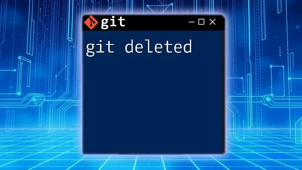 Recovering Git Deleted Files: A Quick How-To Guide