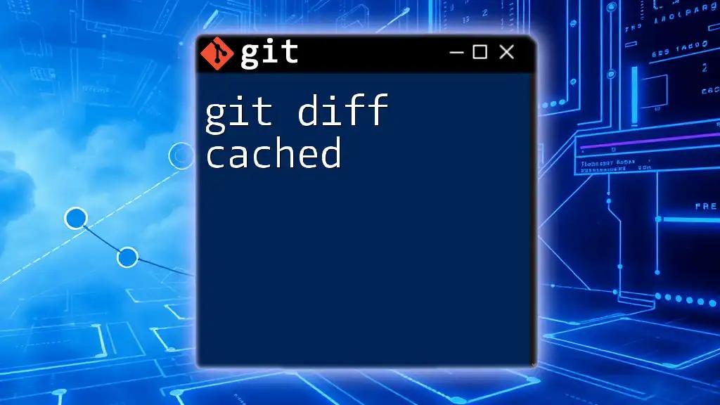 Understanding Git Diff Cached: A Quick Guide