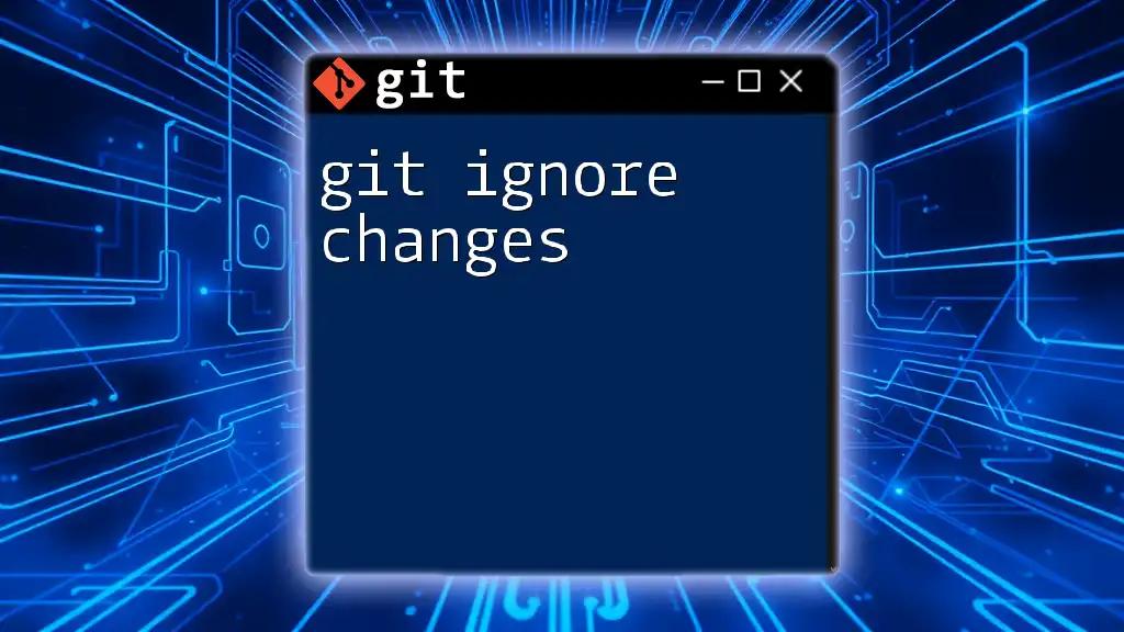 Mastering Git Ignore: A Quick Guide to Silent Files