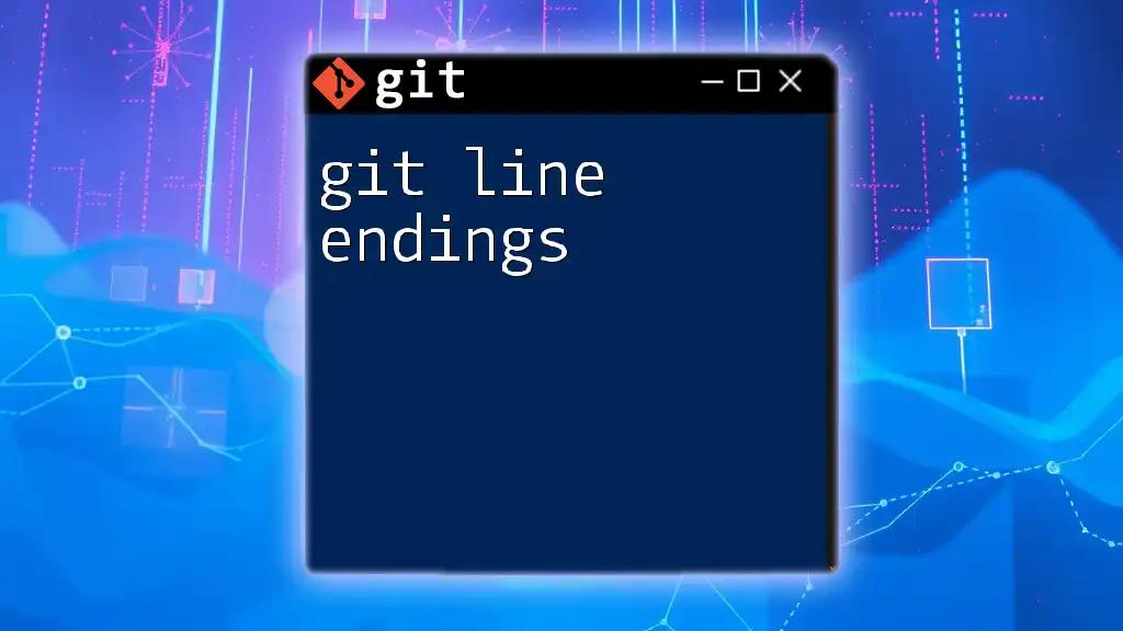 Understanding Git Line Endings for Better Collaboration