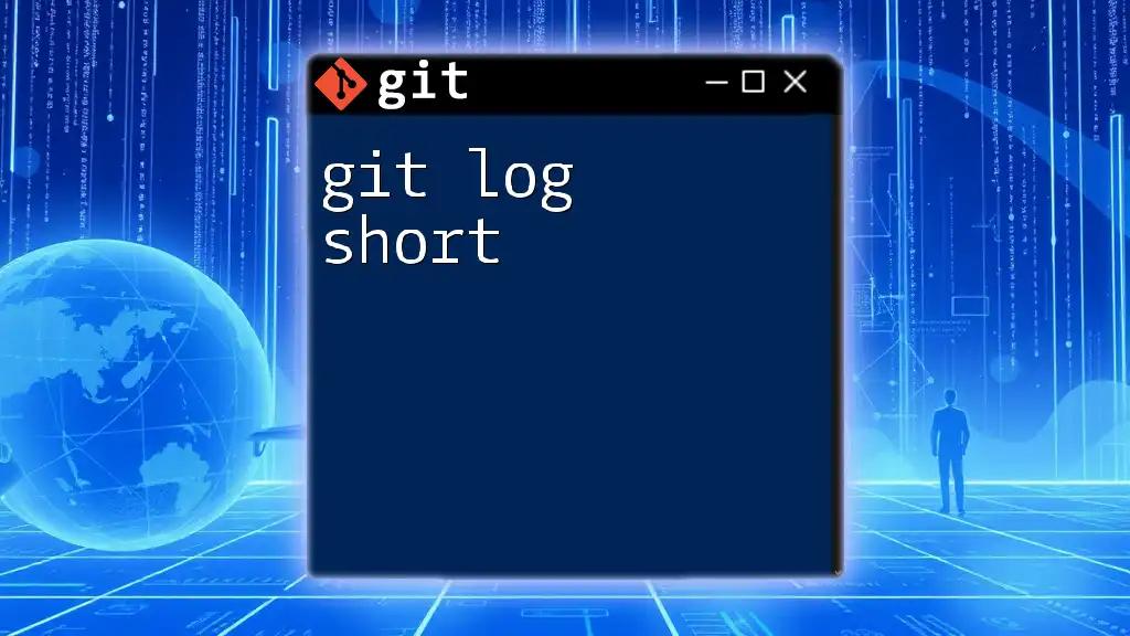 Mastering Git Log Short: A Quick Guide to Your History