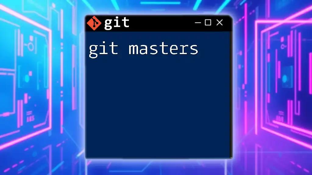 Become a Git Masters: Commands Made Simple