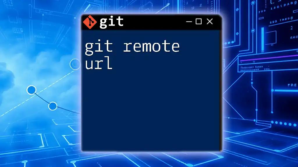 Mastering Git Remote URL: Your Quick Guide to Success