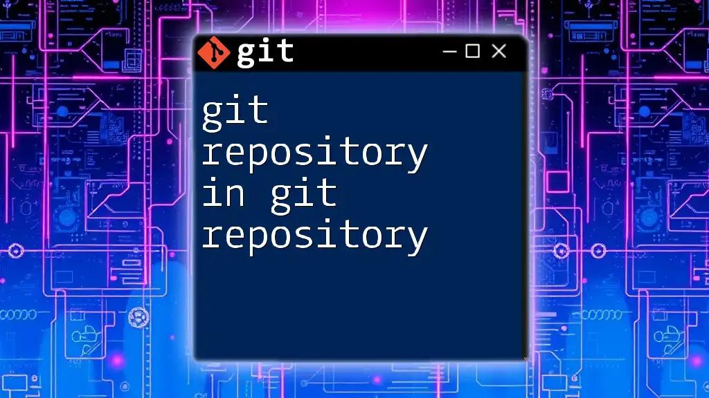 Understanding Git Repository in Git Repository Explained