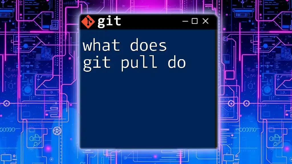 What Does Git Pull Do? A Quick Guide to Mastering It