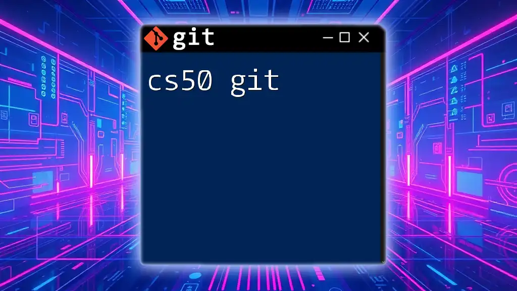 cs50 Git: Mastering Git Commands Quickly and Easily