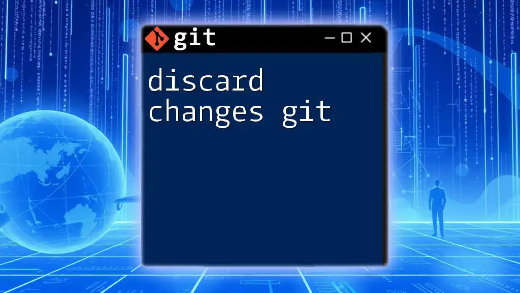 Discard Changes in Git: A Quick Guide