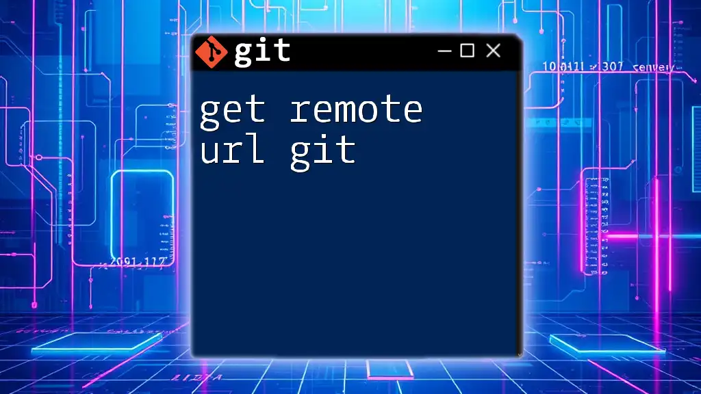 Mastering Git: How to Get Remote URL in Git