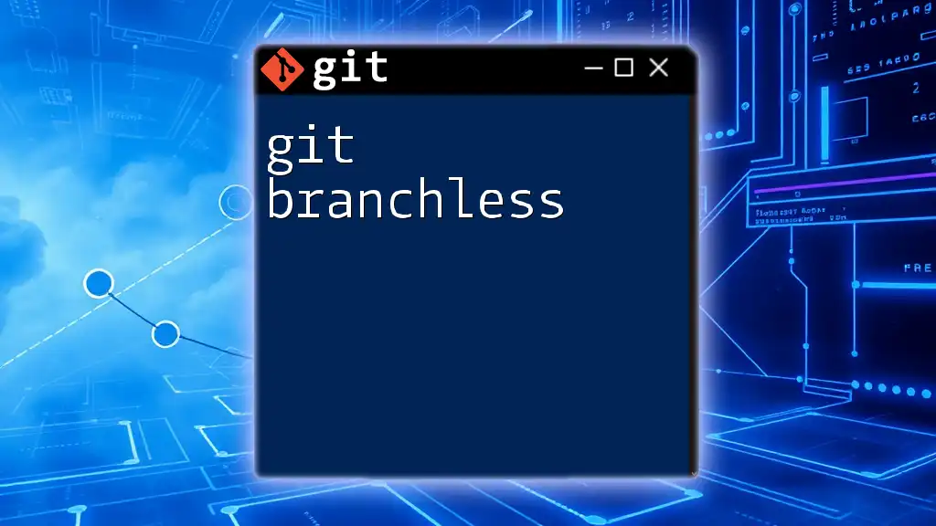 git Branchless: Mastering Git Without Branches