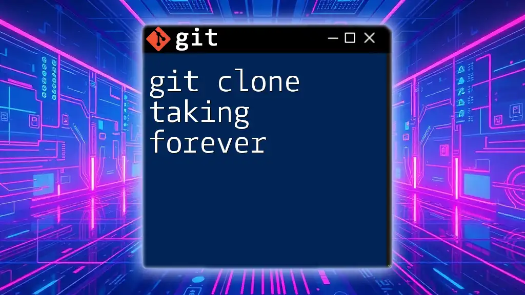 Why Is Git Clone Taking Forever? Faster Solutions Inside