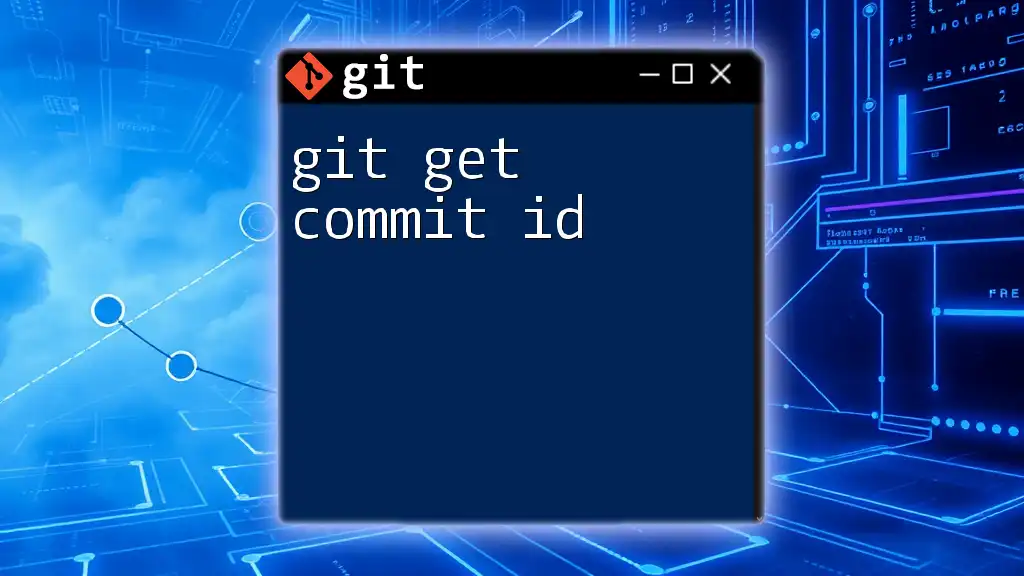 How to Git Get Commit ID Effortlessly