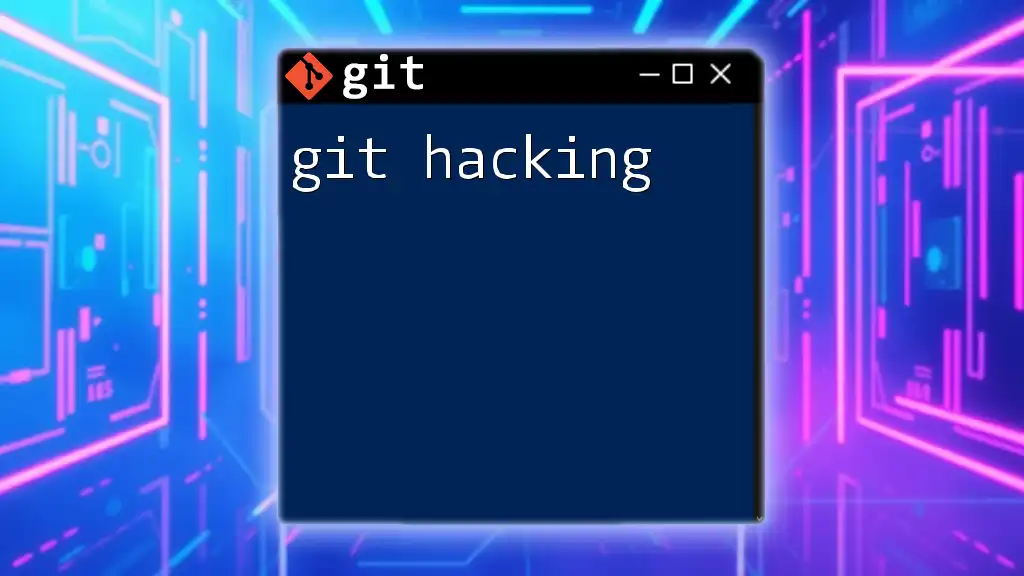 Mastering Git Hacking: Quick Commands for Success