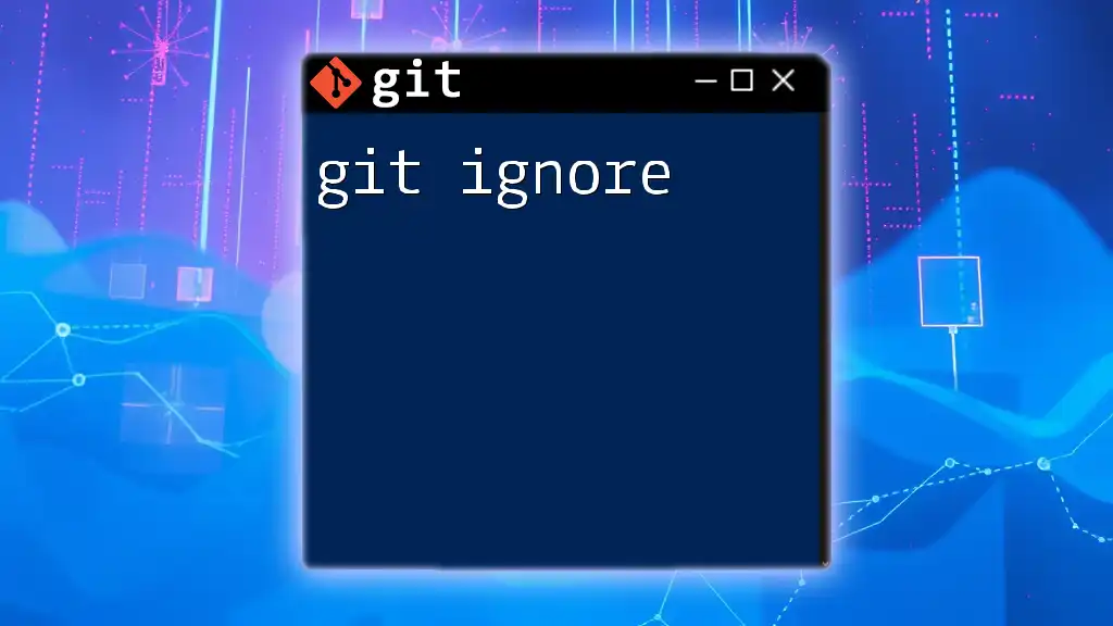 Mastering Git Ignore: A Quick Guide to Silent Files