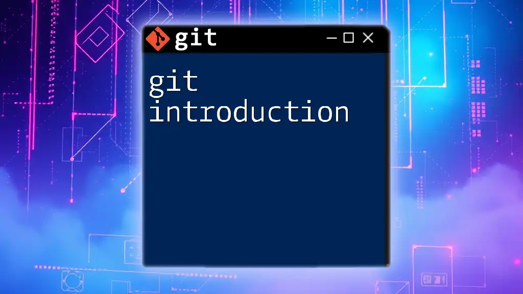 Quick Git Introduction: Master Commands in Minutes