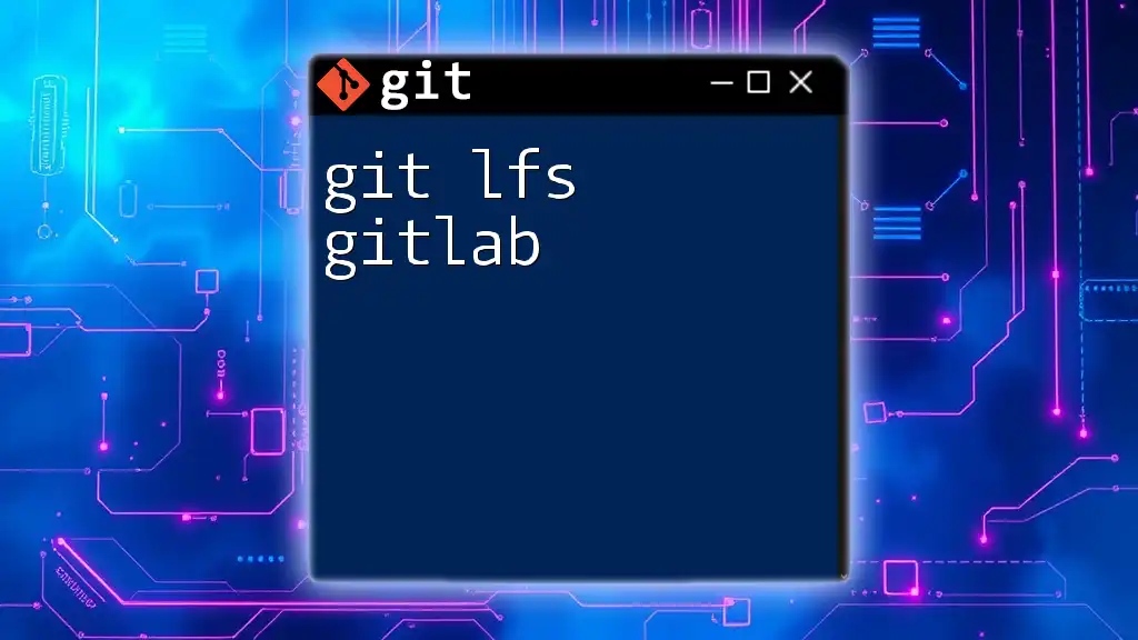 Mastering Git LFS in GitLab: A Simple Guide