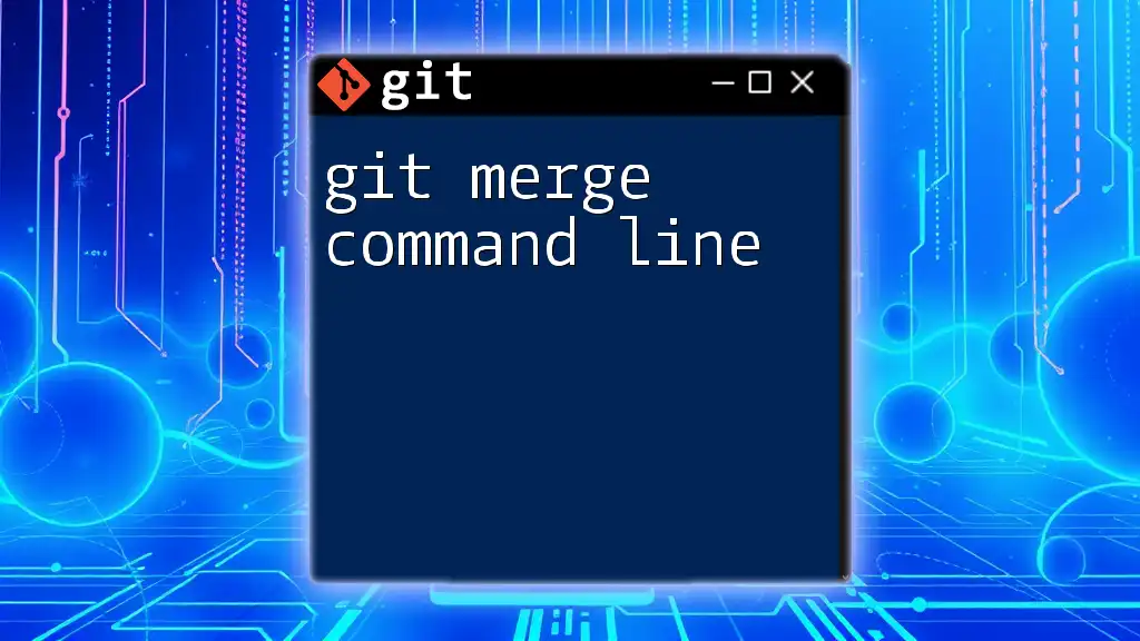 Mastering Git Merge Command Line in a Nutshell