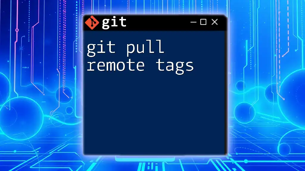 Master Git Pull Remote Tags with Ease