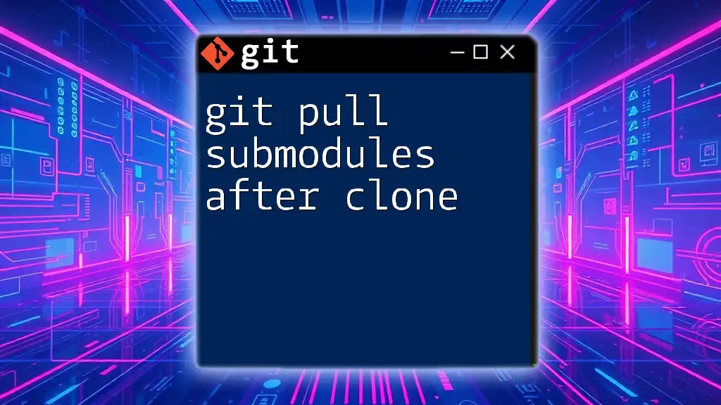 Git Pull Submodules After Clone: Your Quick Guide