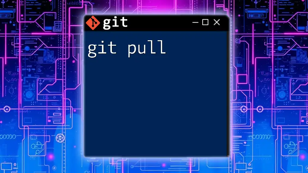 Mastering Git Pull: Your Quick Guide to Success