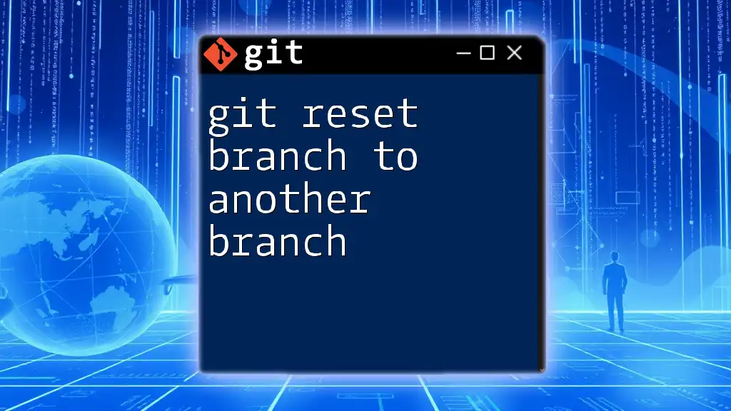 Git Reset Branch to Another Branch: A Quick Guide