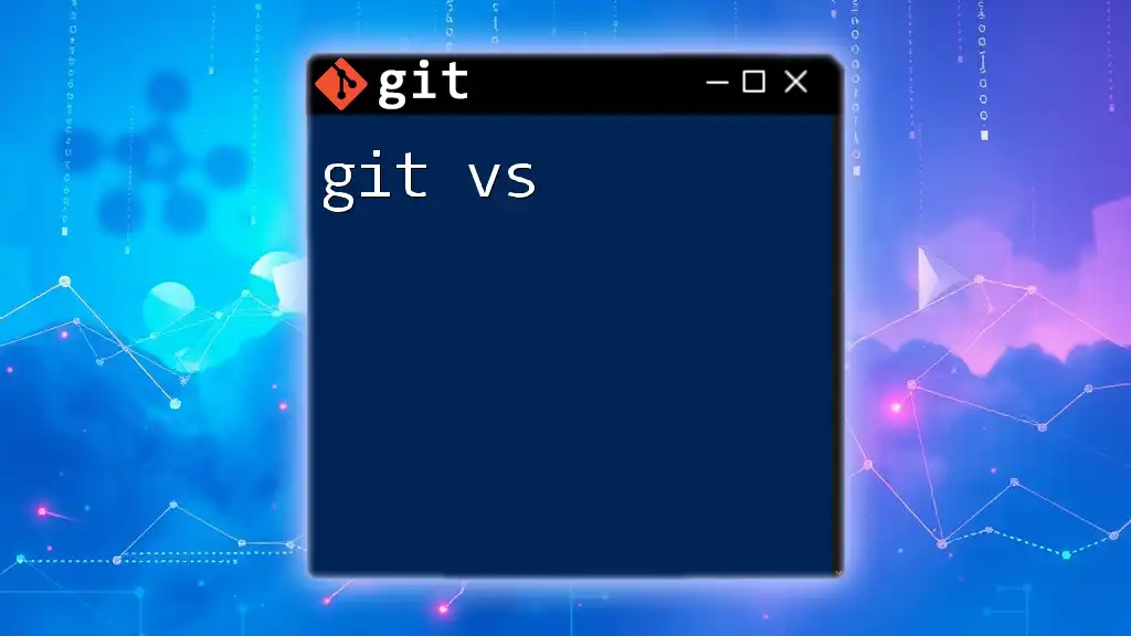 Git Vs: Mastering Command Line Essentials