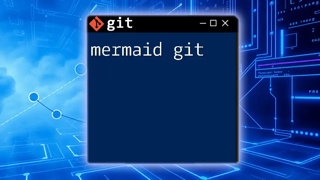 Mastering Mermaid Git for Visual Workflows