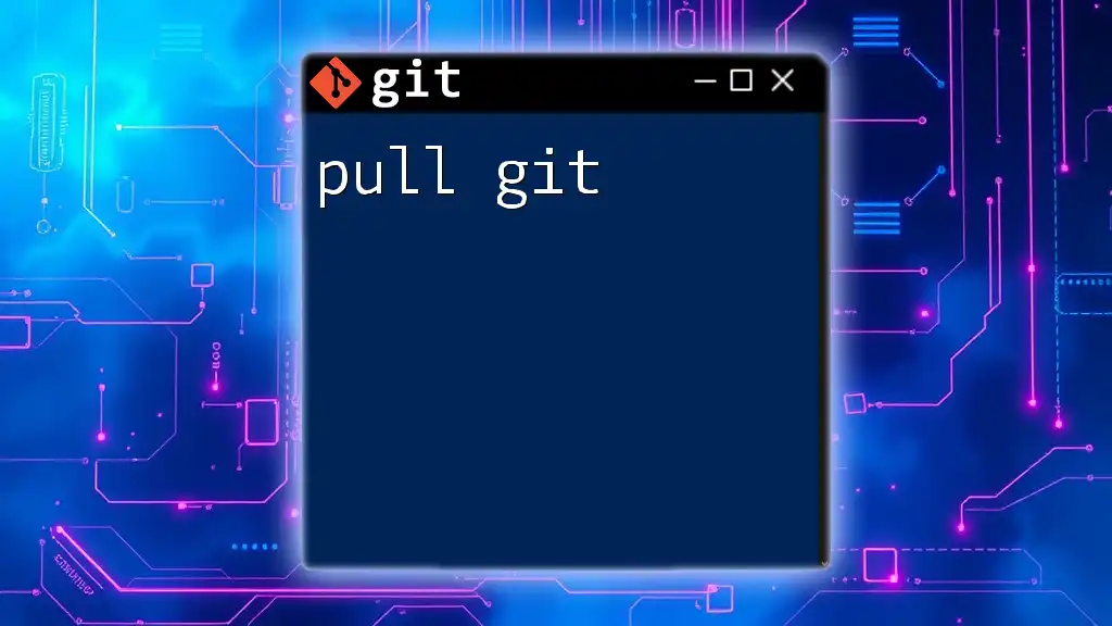 Pull Git Like a Pro: Mastering the Basics