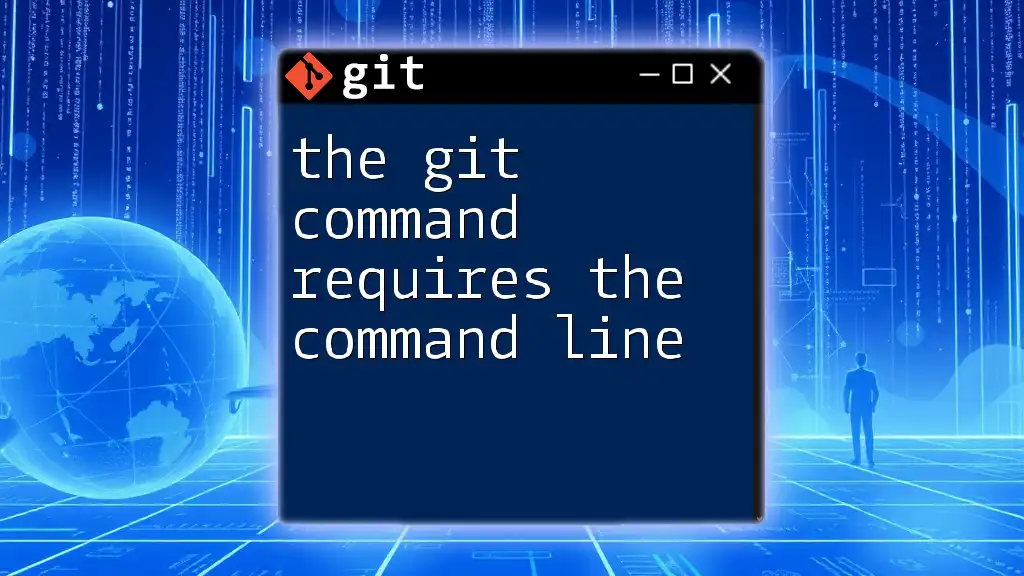 Mastering Git: The Git Command Requires the Command Line