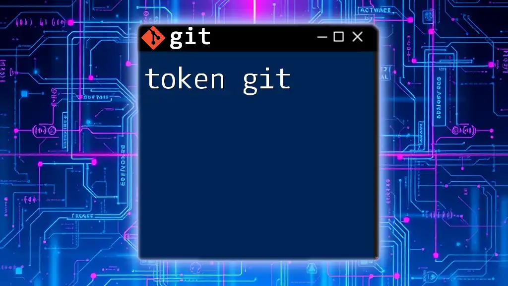 Mastering Token Git: A Quick Guide to Command Efficiency