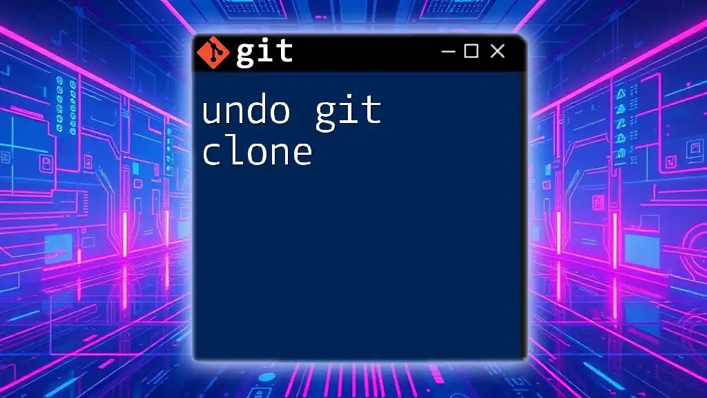 Undo Git Clone: A Simple Guide to Reversing Clones