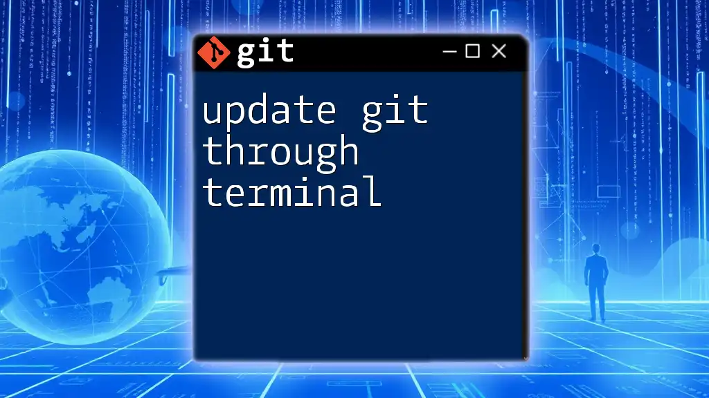 Update Git Through Terminal: A Quick User's Guide